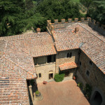 Castello il Palagio, veduta dalla torre