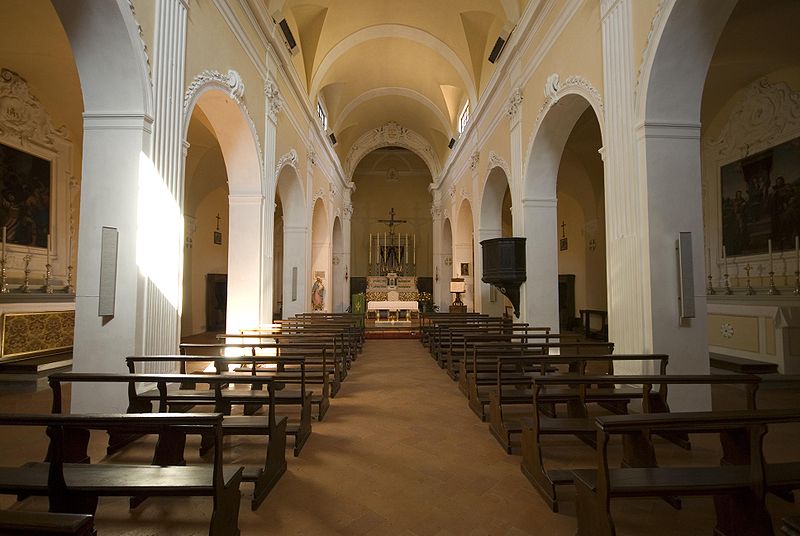 Pieve di Santo Stefano a Campoli, interno